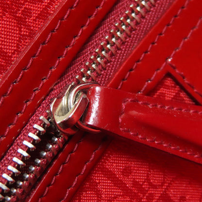 CHRISTIAN DIOR クリスチャンディオール レディディオール 2WAY ハンドバッグ エナメル レディース 中古