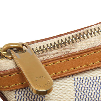 LOUIS VUITTON ルイヴィトン N41113 シラクーサPM ショルダーバッグ ダミエキャンバス レディース 中古