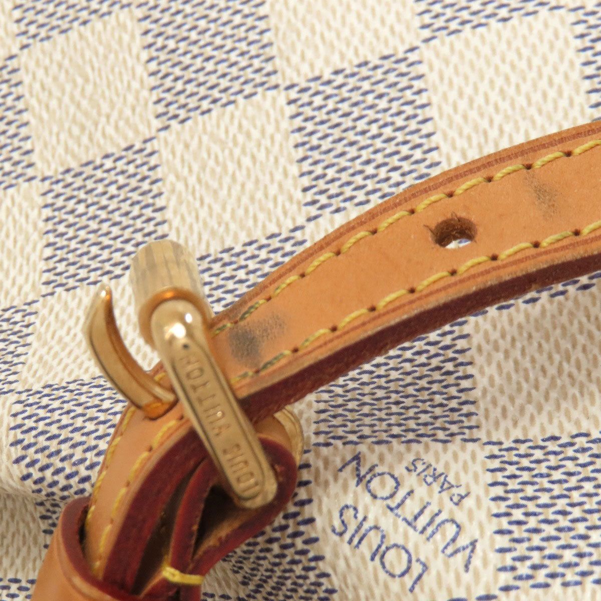 LOUIS VUITTON ルイヴィトン N41113 シラクーサPM ショルダーバッグ ダミエキャンバス レディース 中古