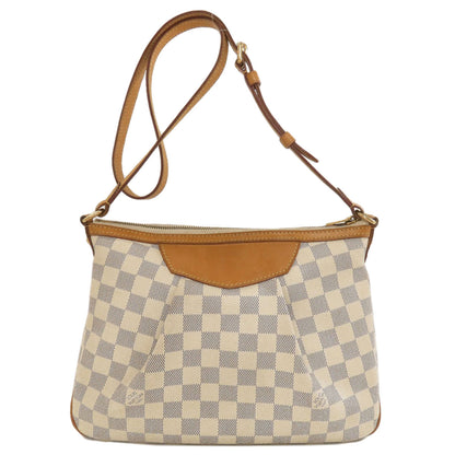 LOUIS VUITTON ルイヴィトン N41113 シラクーサPM ショルダーバッグ ダミエキャンバス レディース 中古