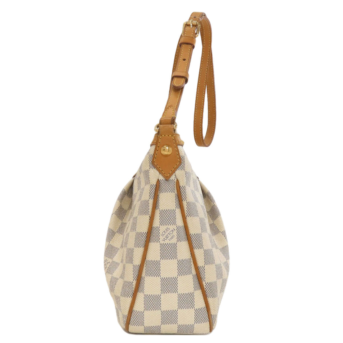 LOUIS VUITTON ルイヴィトン N41113 シラクーサPM ショルダーバッグ ダミエキャンバス レディース 中古
