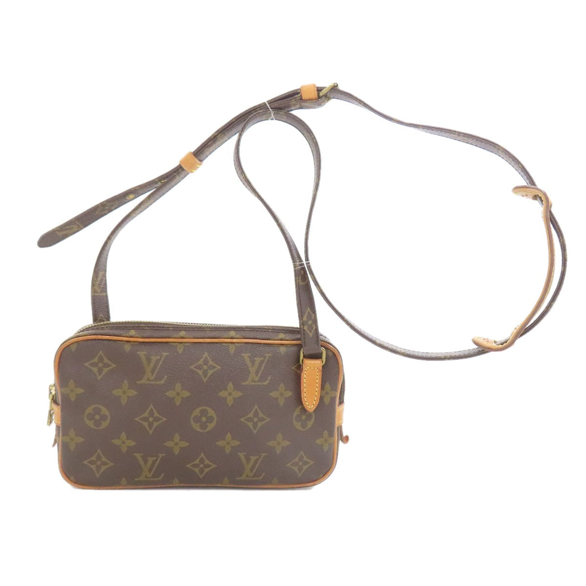 LOUIS VUITTON ルイヴィトン M51828 ポシェット・マルリーバンドリエール ショルダーバッグ モノグラムキャンバス レディース 中古