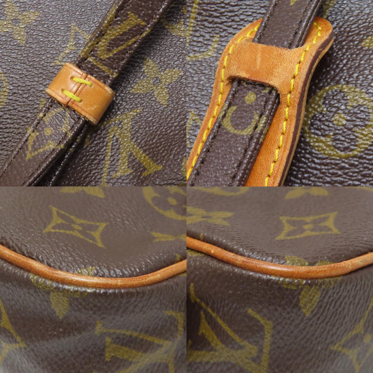 LOUIS VUITTON ルイヴィトン M51828 ポシェット・マルリーバンドリエール ショルダーバッグ モノグラムキャンバス レディース 中古