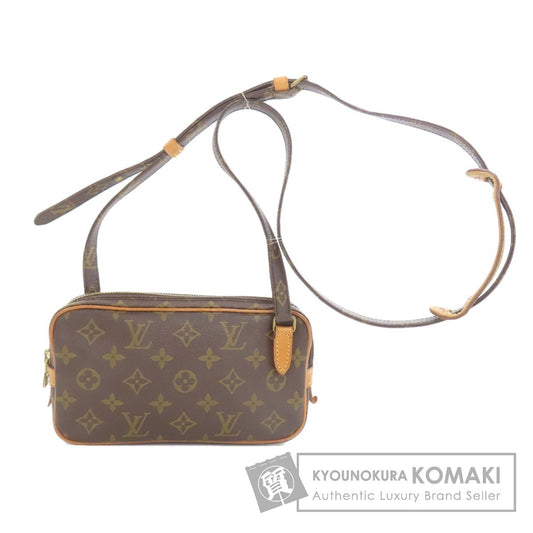 LOUIS VUITTON ルイヴィトン M51828 ポシェット・マルリーバンドリエール ショルダーバッグ モノグラムキャンバス レディース 中古