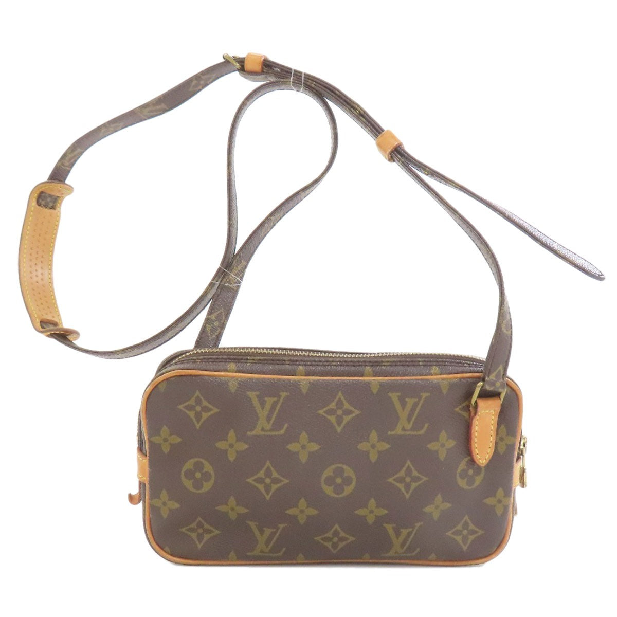 LOUIS VUITTON ルイヴィトン M51828 ポシェット・マルリーバンドリエール ショルダーバッグ モノグラムキャンバス レディース 中古