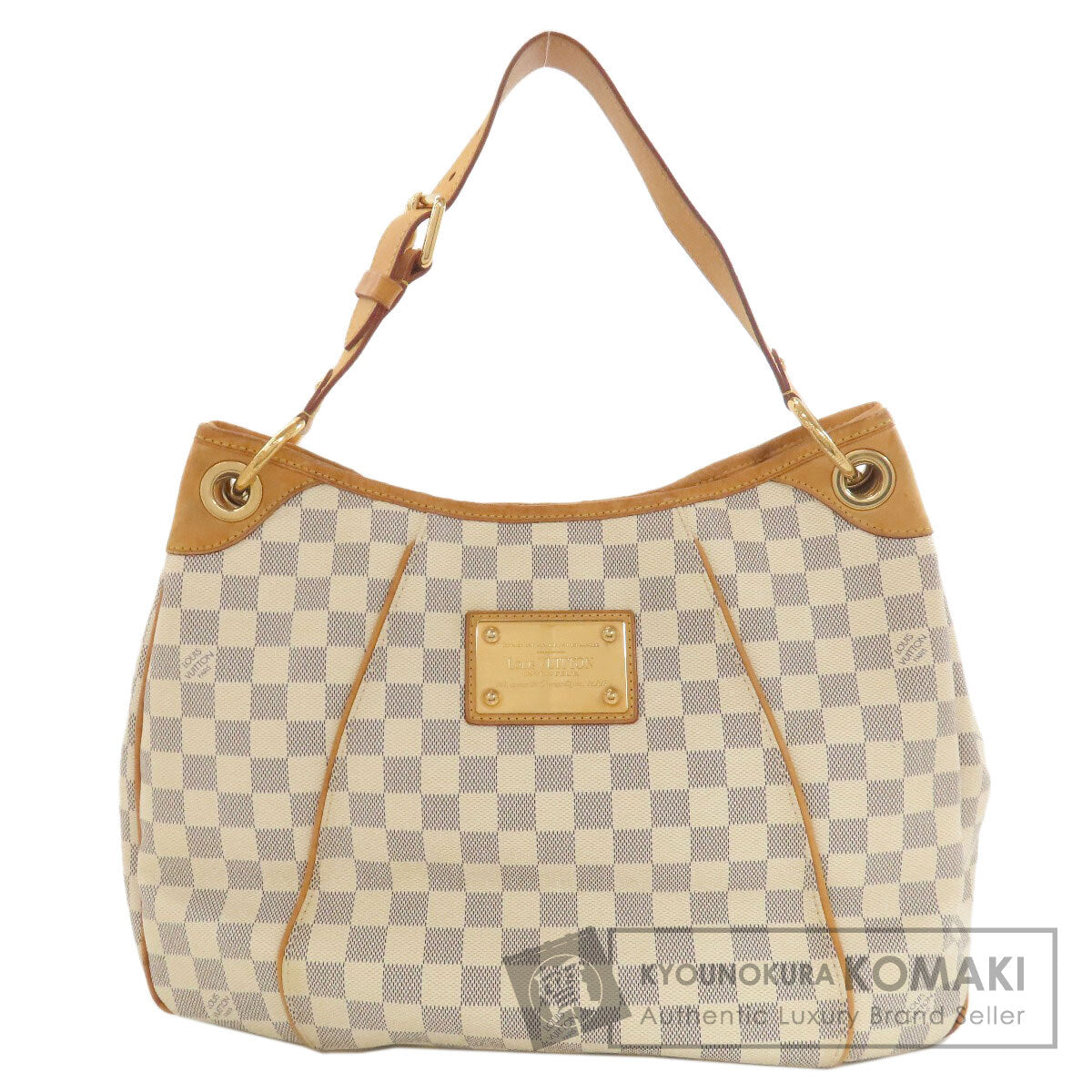 LOUIS VUITTON ルイヴィトン N55215 ガリエラPM トートバッグ ダミエキャンバス レディース 中古