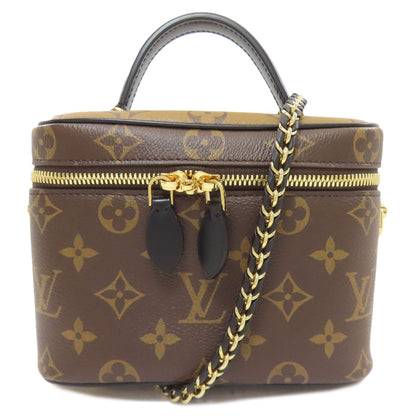 LOUIS VUITTON ルイヴィトン M45165  ヴァニティNV PM ハンドバッグ モノグラムリバース レディース 中古