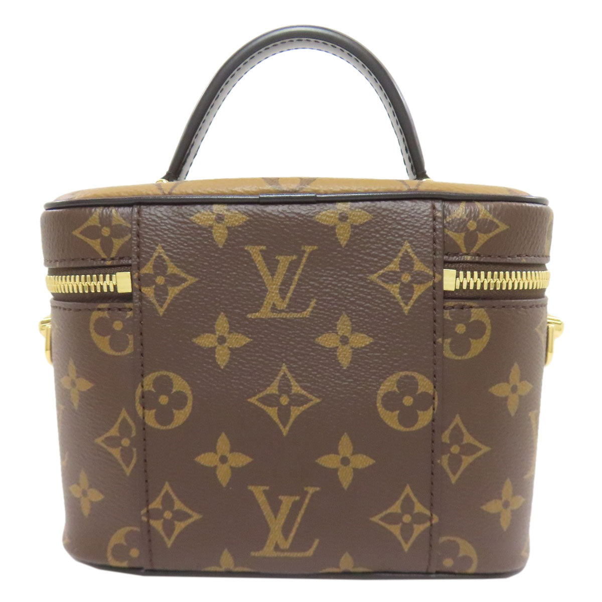 LOUIS VUITTON ルイヴィトン M45165  ヴァニティNV PM ハンドバッグ モノグラムリバース レディース 中古