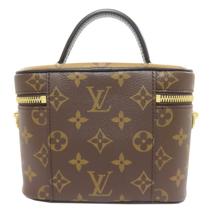 LOUIS VUITTON ルイヴィトン M45165  ヴァニティNV PM ハンドバッグ モノグラムリバース レディース 中古