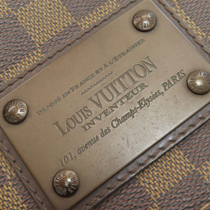 LOUIS VUITTON ルイヴィトン N51211 ブルックリンMM ショルダーバッグ ダミエキャンバス レディース 中古