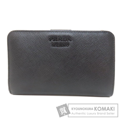 PRADA プラダ 1ML225 リップチャーム 二つ折り財布（小銭入れあり） サフィアーノ レディース 中古