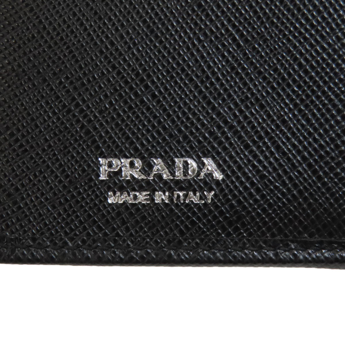 PRADA プラダ 1ML225 リップチャーム 二つ折り財布（小銭入れあり） サフィアーノ レディース 中古