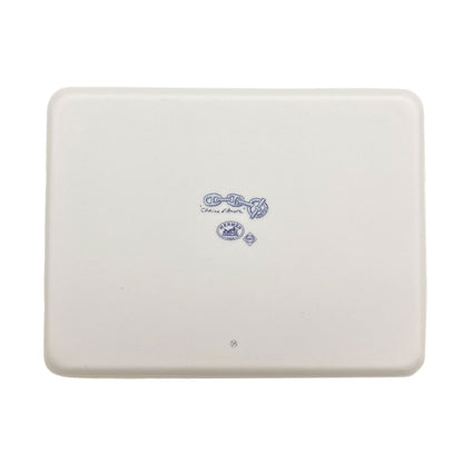 HERMES エルメス シェーヌ・ダンクル スクエアプレート 皿 陶器 レディース 中古