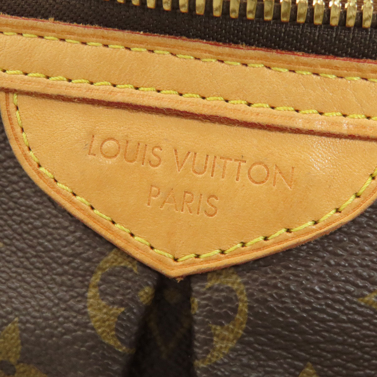 LOUIS VUITTON ルイヴィトン M40145 パレルモPM トートバッグ モノグラムキャンバス レディース 中古