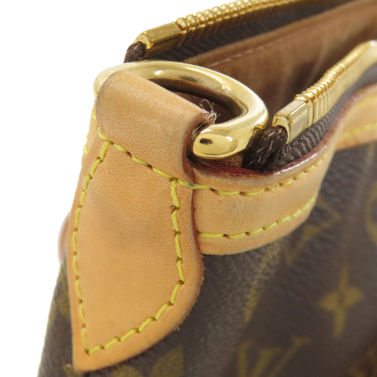 LOUIS VUITTON ルイヴィトン M40145 パレルモPM トートバッグ モノグラムキャンバス レディース 中古