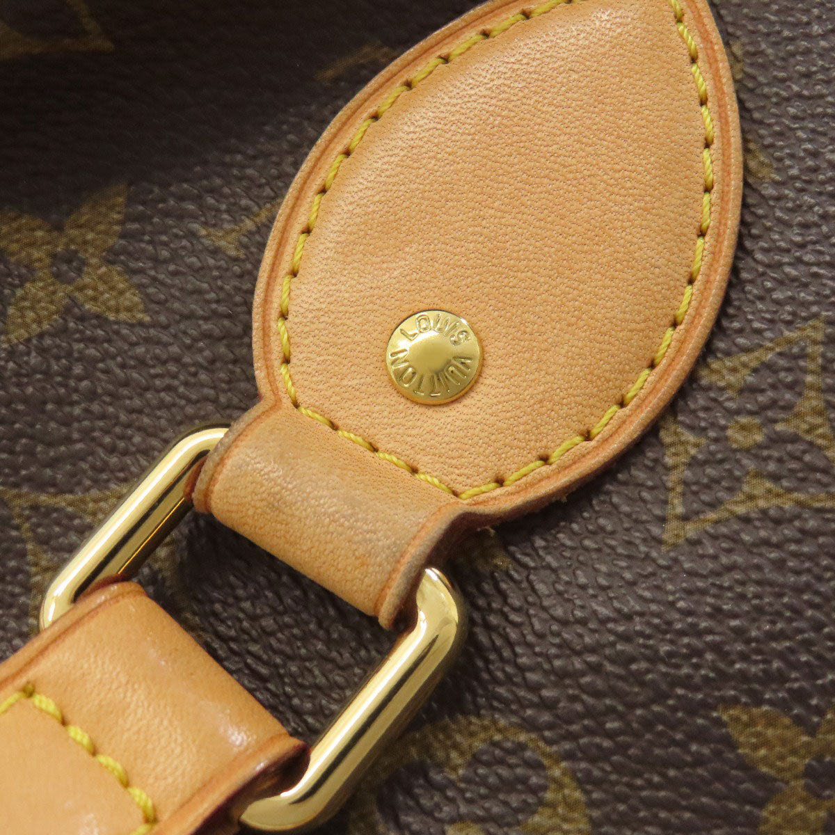 LOUIS VUITTON ルイヴィトン M40145 パレルモPM トートバッグ モノグラムキャンバス レディース 中古