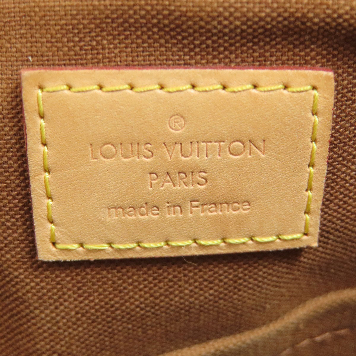 LOUIS VUITTON ルイヴィトン M40145 パレルモPM トートバッグ モノグラムキャンバス レディース 中古