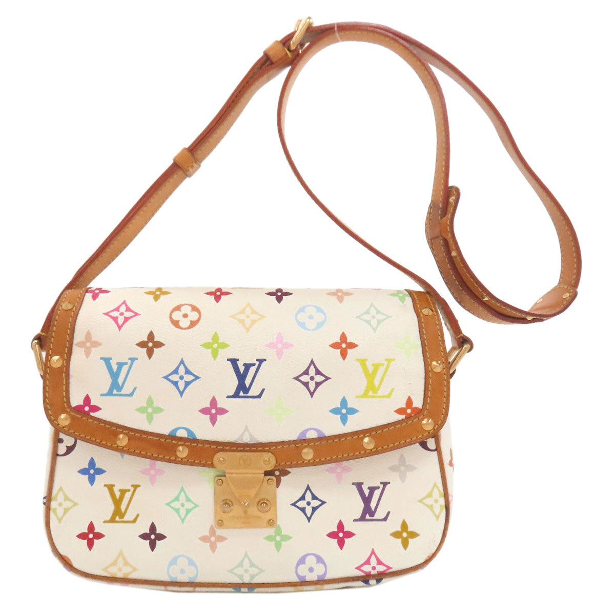 LOUIS VUITTON ルイヴィトン M92661 ソローニュ ショルダーバッグ モノグラムマルチカラー レディース 中古