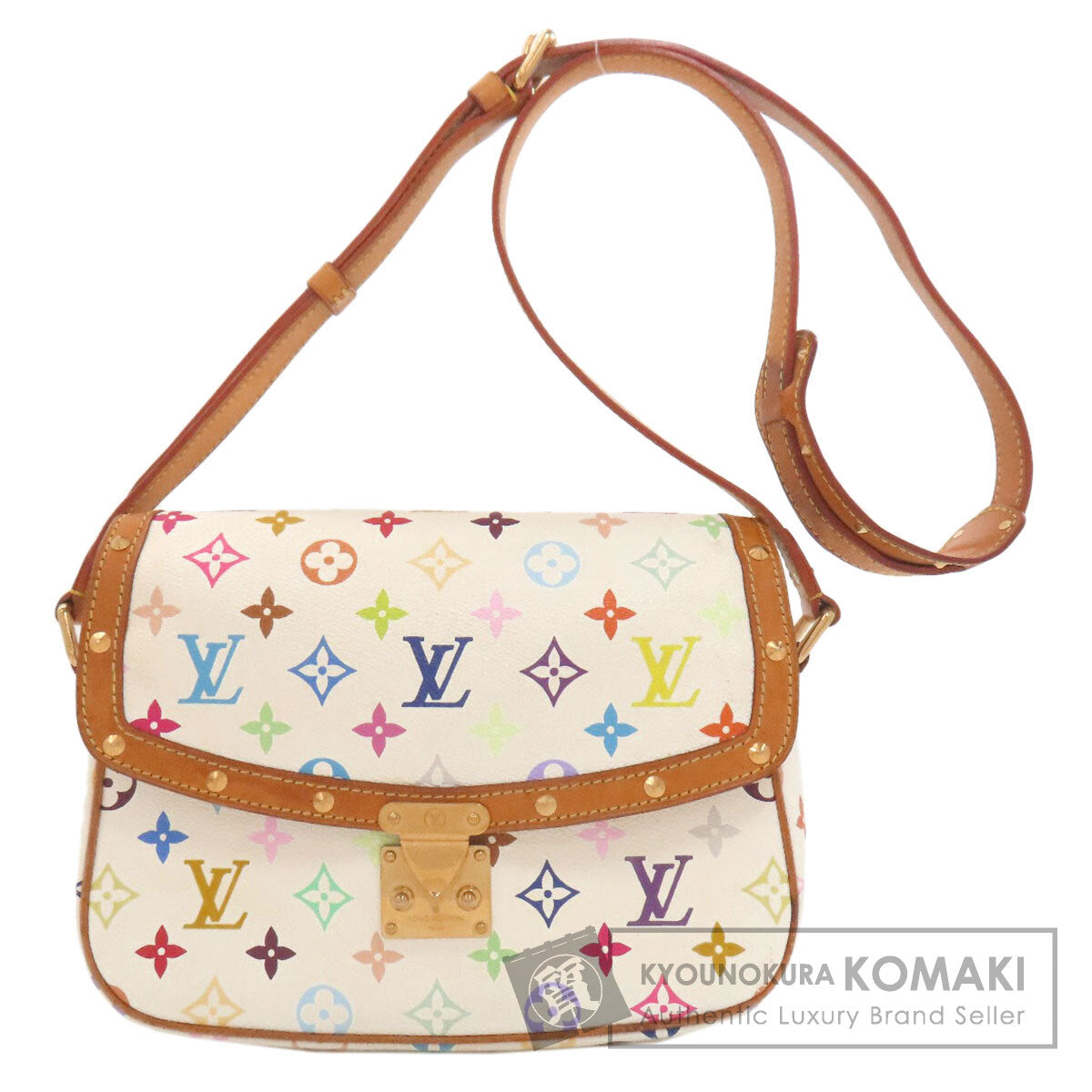 LOUIS VUITTON ルイヴィトン M92661 ソローニュ ショルダーバッグ モノグラムマルチカラー レディース 中古