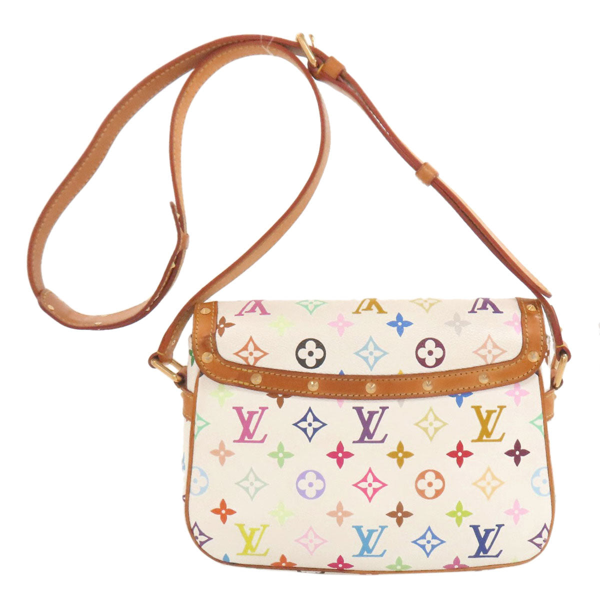 LOUIS VUITTON ルイヴィトン M92661 ソローニュ ショルダーバッグ モノグラムマルチカラー レディース 中古