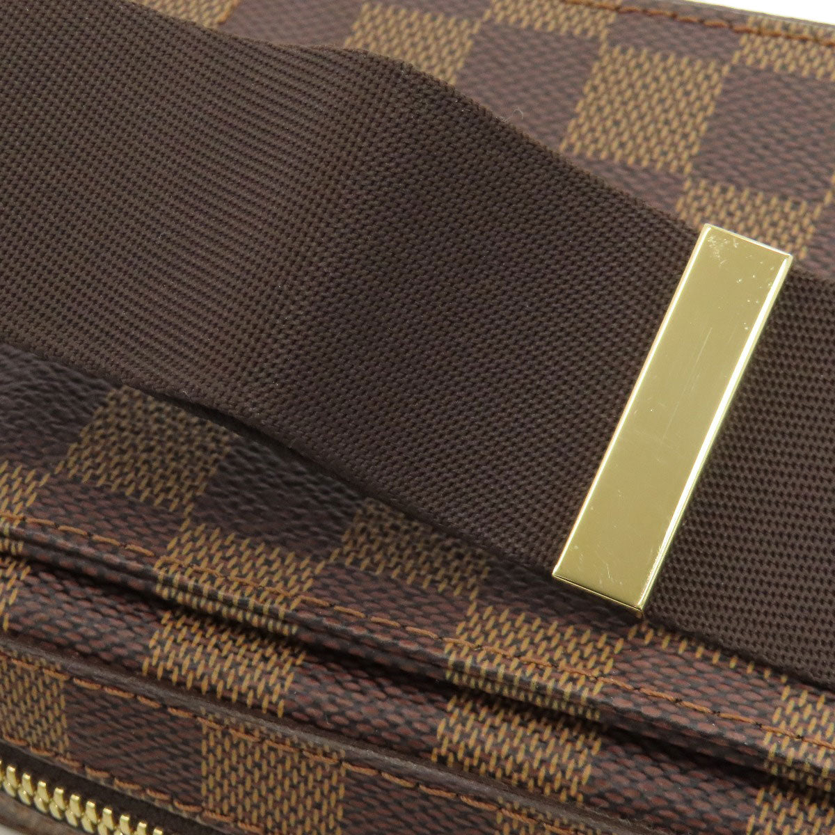 LOUIS VUITTON ルイヴィトン N51994 ジェロニモス ボディバッグ ダミエキャンバス レディース 中古