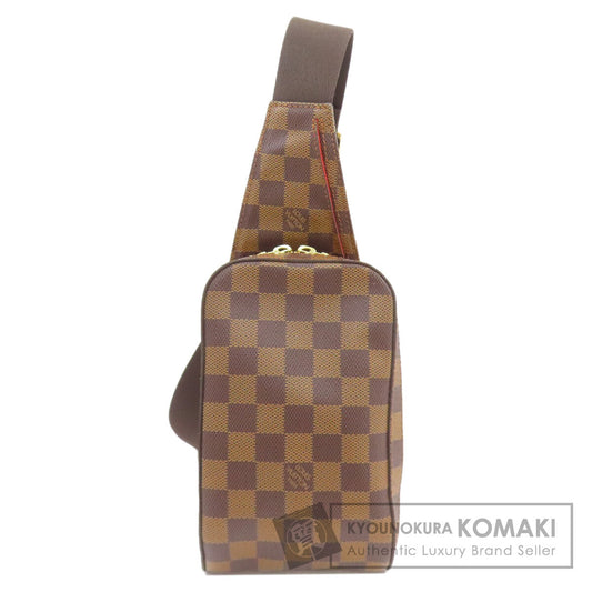 LOUIS VUITTON ルイヴィトン N51994 ジェロニモス ボディバッグ ダミエキャンバス レディース 中古