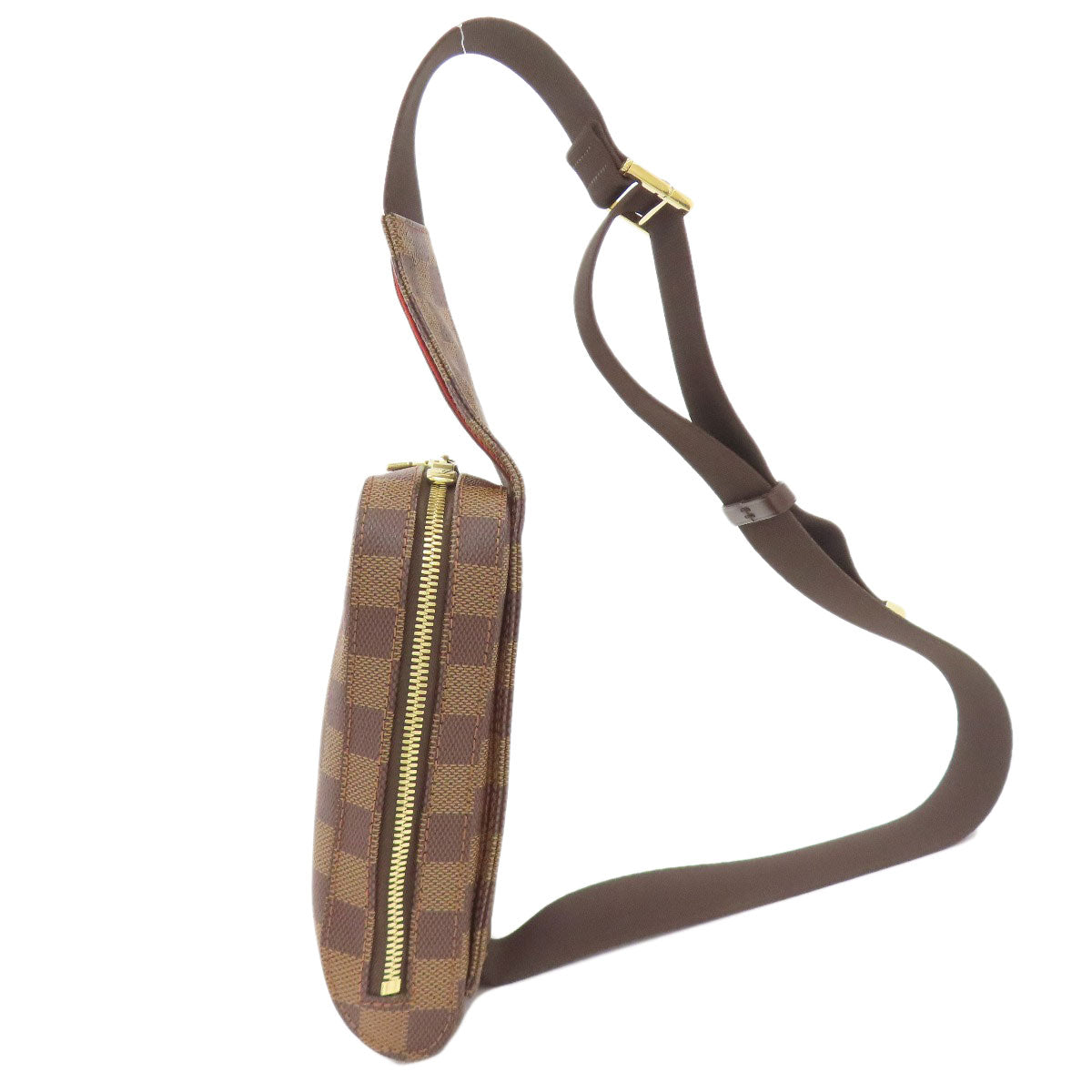 LOUIS VUITTON ルイヴィトン N51994 ジェロニモス ボディバッグ ダミエキャンバス レディース 中古