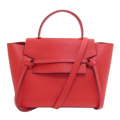 CELINE セリーヌ ベルトバッグ 2WAY ハンドバッグ カーフ レディース 中古