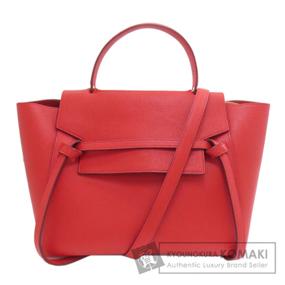 CELINE セリーヌ ベルトバッグ 2WAY ハンドバッグ カーフ レディース 中古