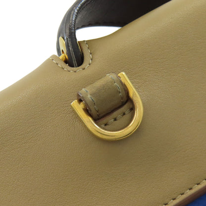 CELINE セリーヌ ベルトバッグ 2WAY ハンドバッグ カーフ レディース 中古