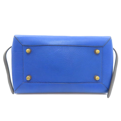 CELINE セリーヌ ベルトバッグ 2WAY ハンドバッグ カーフ レディース 中古