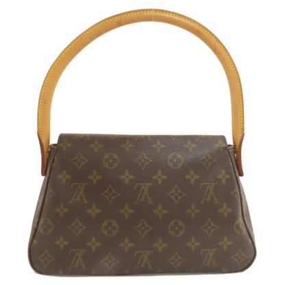 LOUIS VUITTON ルイヴィトン M51147 ミニルーピング ハンドバッグ モノグラムキャンバス レディース 中古