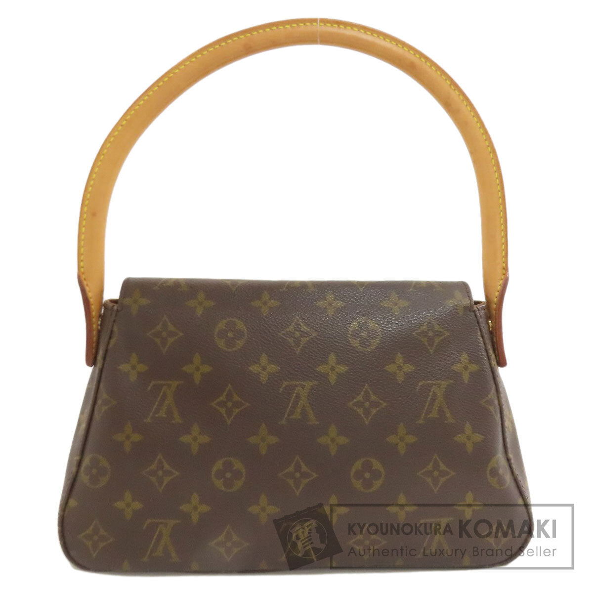 LOUIS VUITTON ルイヴィトン M51147 ミニルーピング ハンドバッグ モノグラムキャンバス レディース 中古