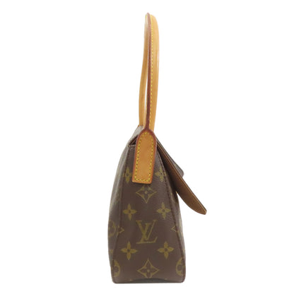 LOUIS VUITTON ルイヴィトン M51147 ミニルーピング ハンドバッグ モノグラムキャンバス レディース 中古