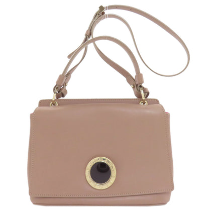 BVLGARI ブルガリ ブルガリブルガリ 2WAY ハンドバッグ レザー レディース 中古