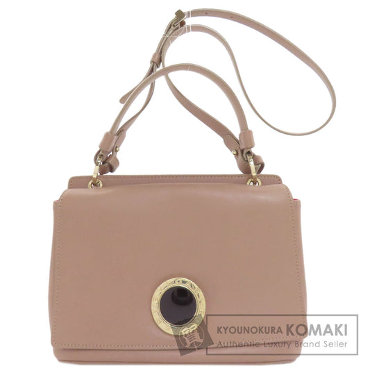 BVLGARI ブルガリ ブルガリブルガリ 2WAY ハンドバッグ レザー レディース 中古