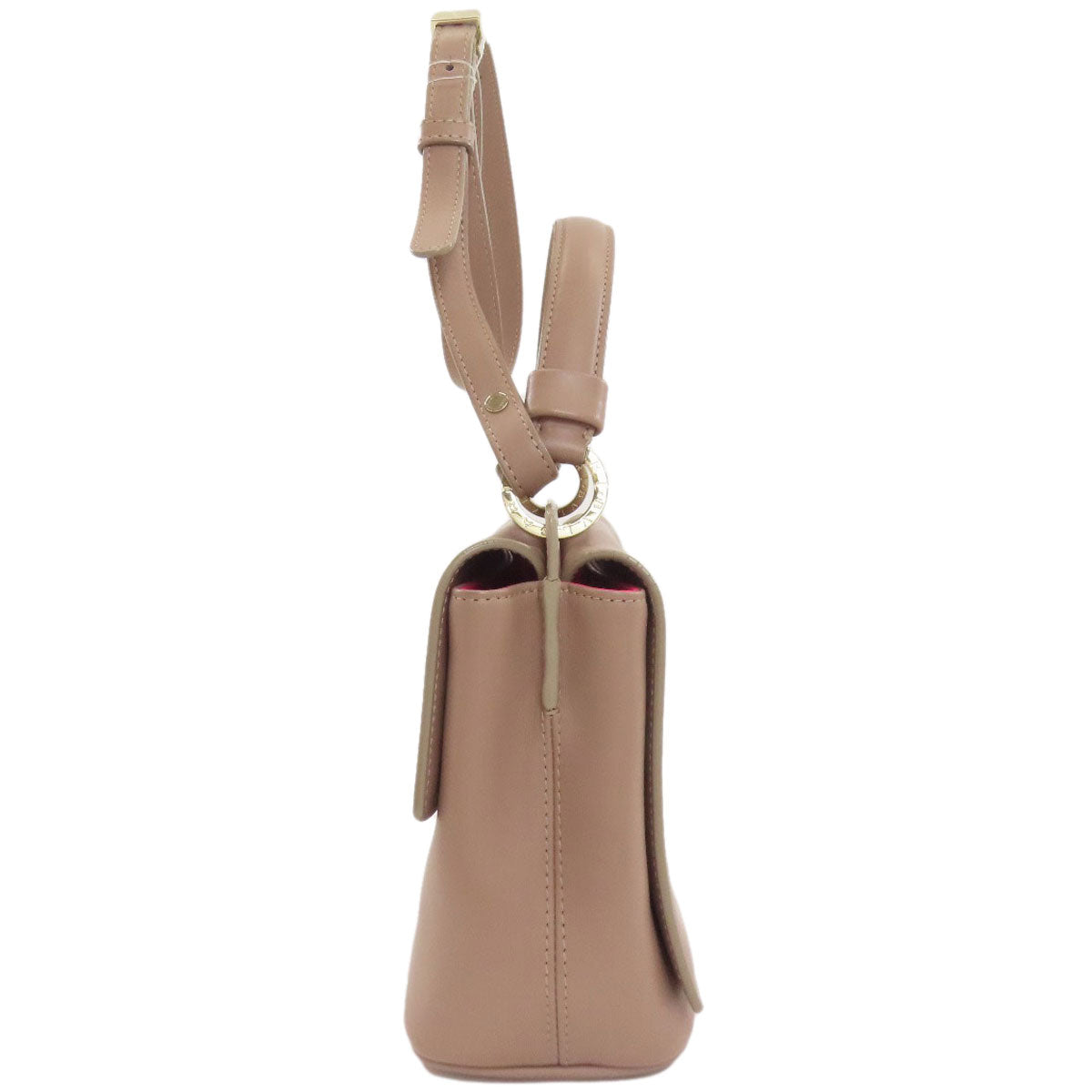 BVLGARI ブルガリ ブルガリブルガリ 2WAY ハンドバッグ レザー レディース 中古
