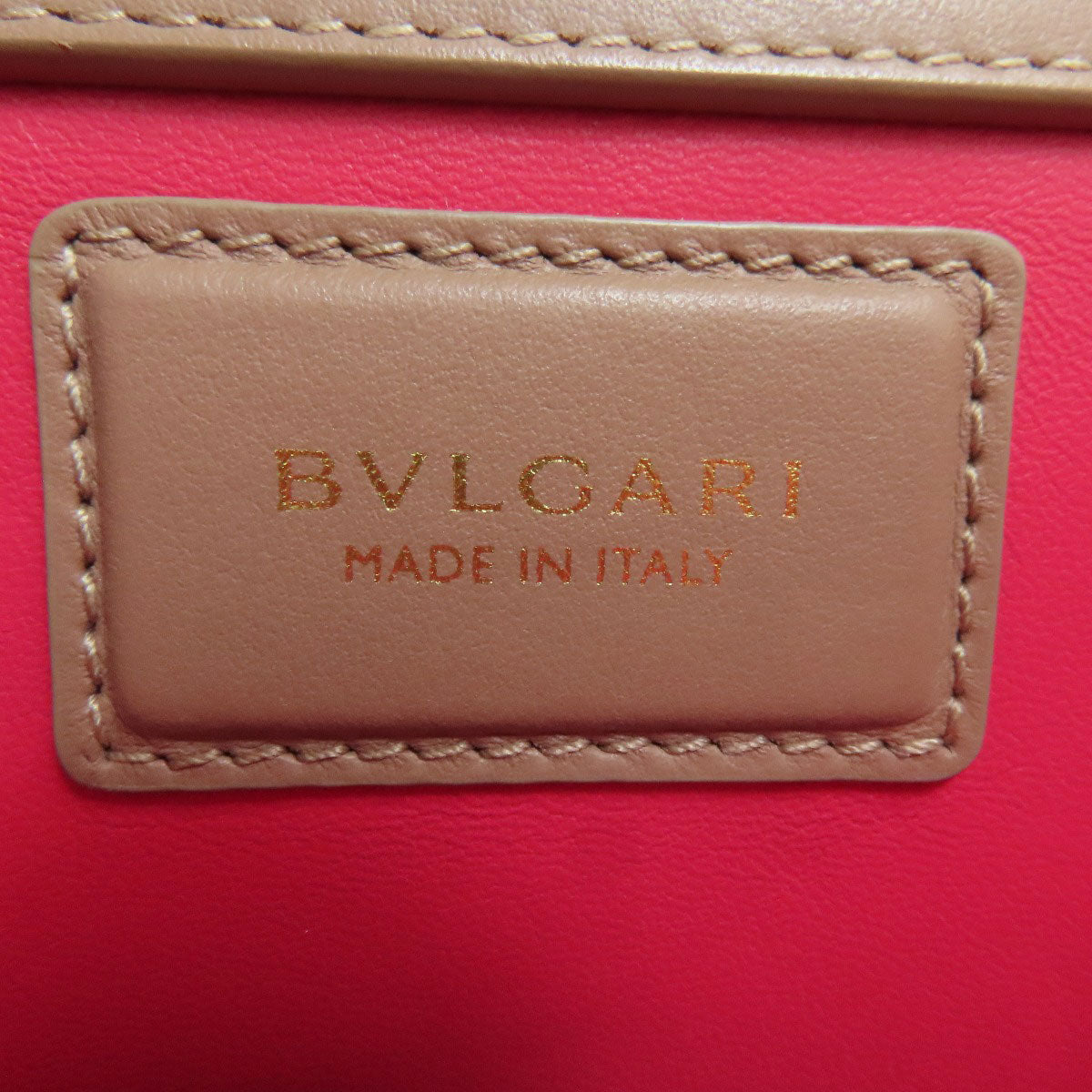 BVLGARI ブルガリ ブルガリブルガリ 2WAY ハンドバッグ レザー レディース 中古