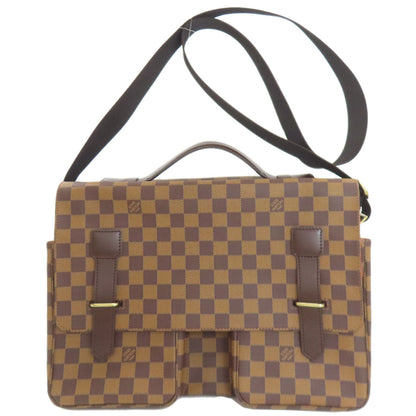 LOUIS VUITTON ルイヴィトン N42270 ブロードウェイ ショルダーバッグ ダミエキャンバス レディース 中古