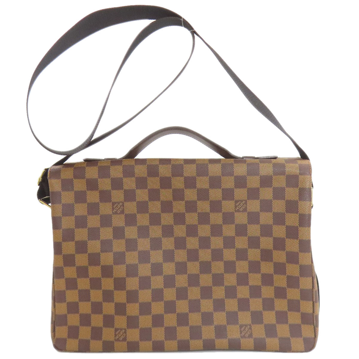 LOUIS VUITTON ルイヴィトン N42270 ブロードウェイ ショルダーバッグ ダミエキャンバス レディース 中古