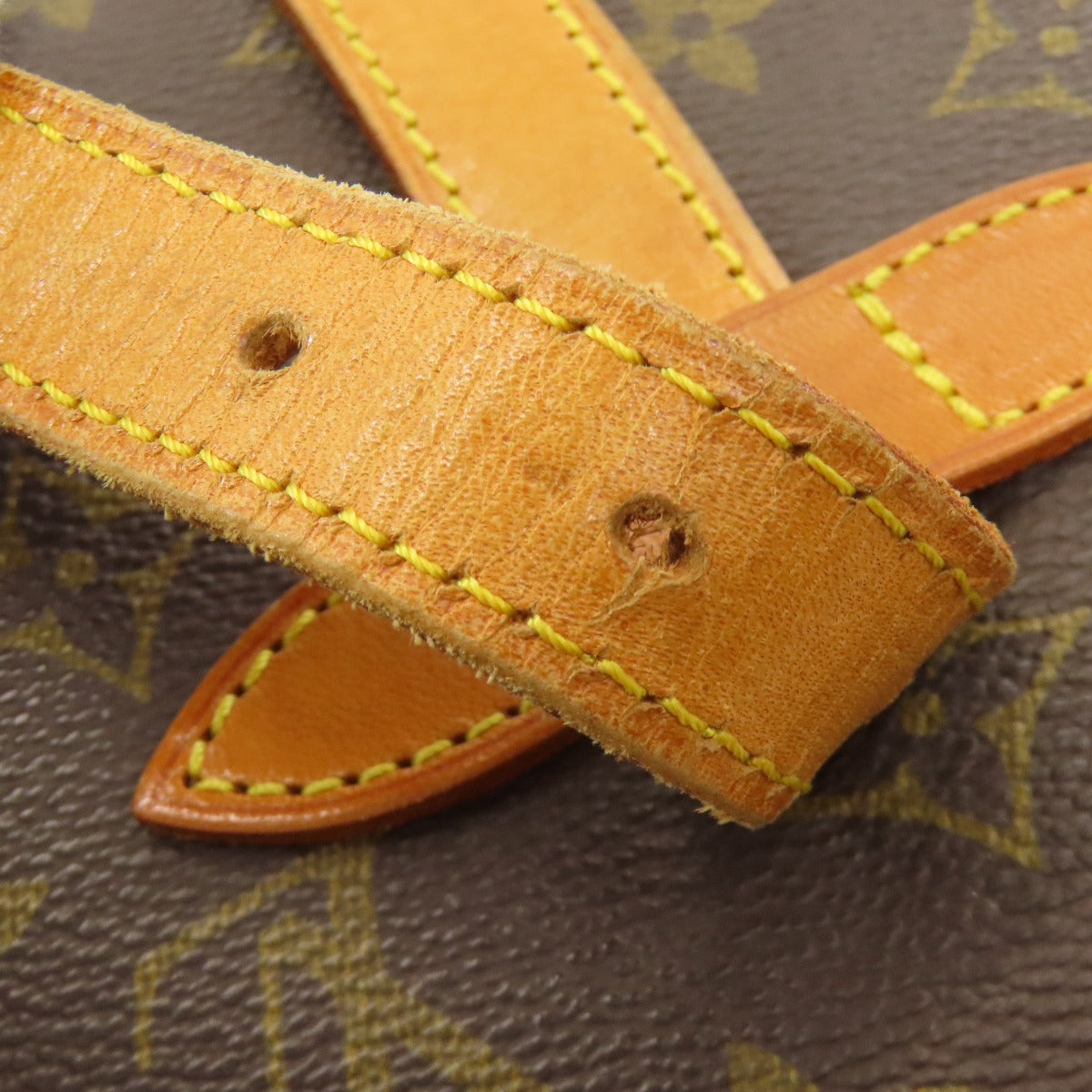 LOUIS VUITTON ルイヴィトン M40710 ソミュールMM ショルダーバッグ モノグラムキャンバス レディース 中古