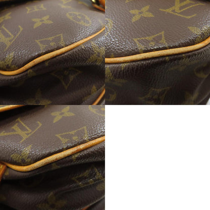 LOUIS VUITTON ルイヴィトン M40710 ソミュールMM ショルダーバッグ モノグラムキャンバス レディース 中古