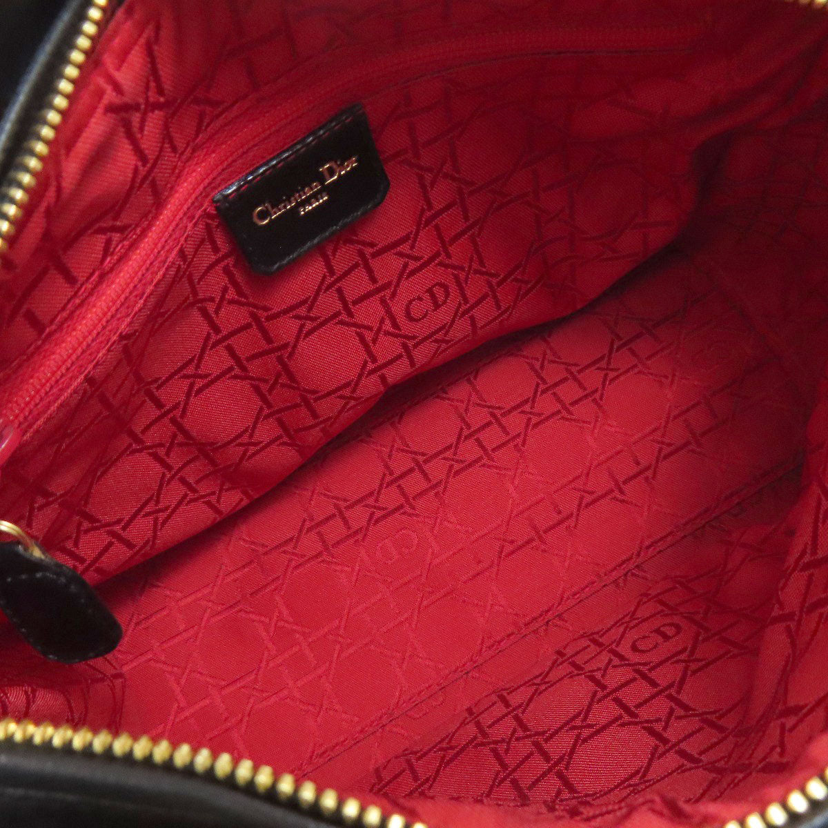 CHRISTIAN DIOR クリスチャンディオール レディディオール ハンドバッグ カーフ レディース 中古