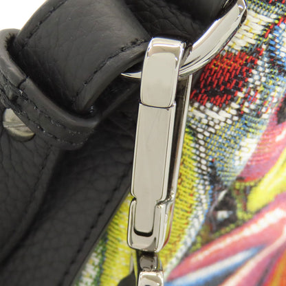 CHRISTIAN DIOR クリスチャンディオール サドル ケニー・シャーフ コラボ 2WAY トートバッグ キャンバス レディース 中古
