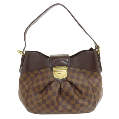 LOUIS VUITTON ルイヴィトン N41541 システィナMM ショルダーバッグ ダミエキャンバス レディース 中古