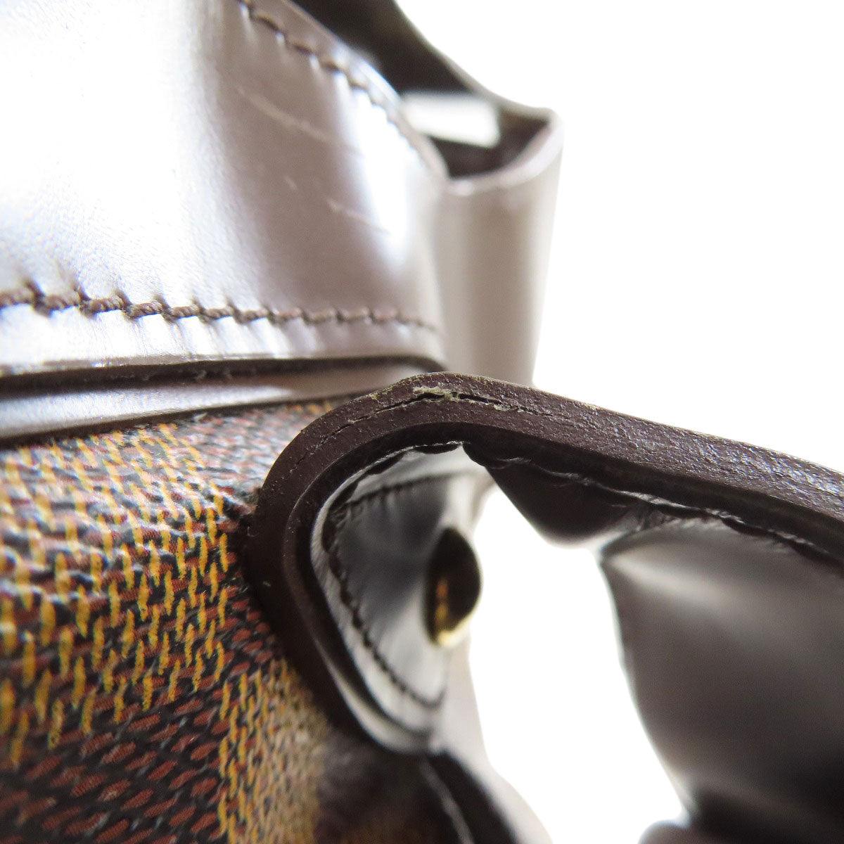 LOUIS VUITTON ルイヴィトン N41541 システィナMM ショルダーバッグ ダミエキャンバス レディース 中古
