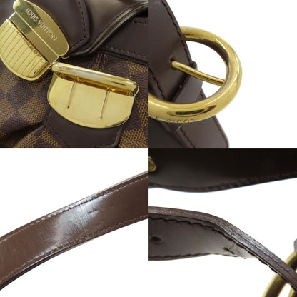LOUIS VUITTON ルイヴィトン N41541 システィナMM ショルダーバッグ ダミエキャンバス レディース 中古