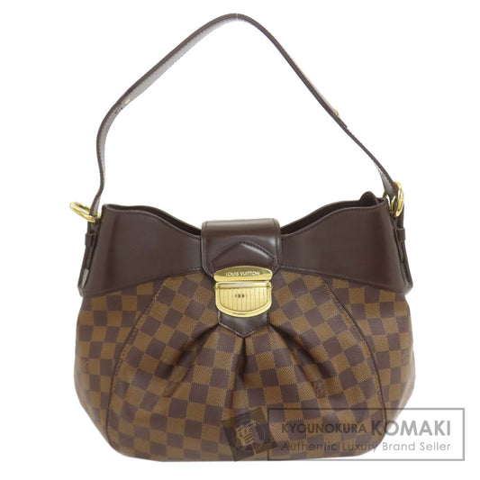 LOUIS VUITTON ルイヴィトン N41541 システィナMM ショルダーバッグ ダミエキャンバス レディース 中古
