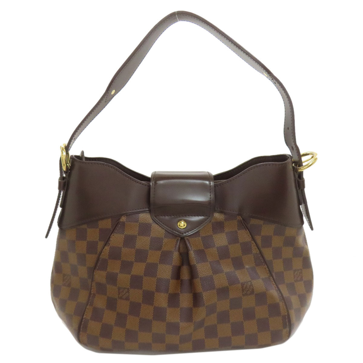 LOUIS VUITTON ルイヴィトン N41541 システィナMM ショルダーバッグ ダミエキャンバス レディース 中古