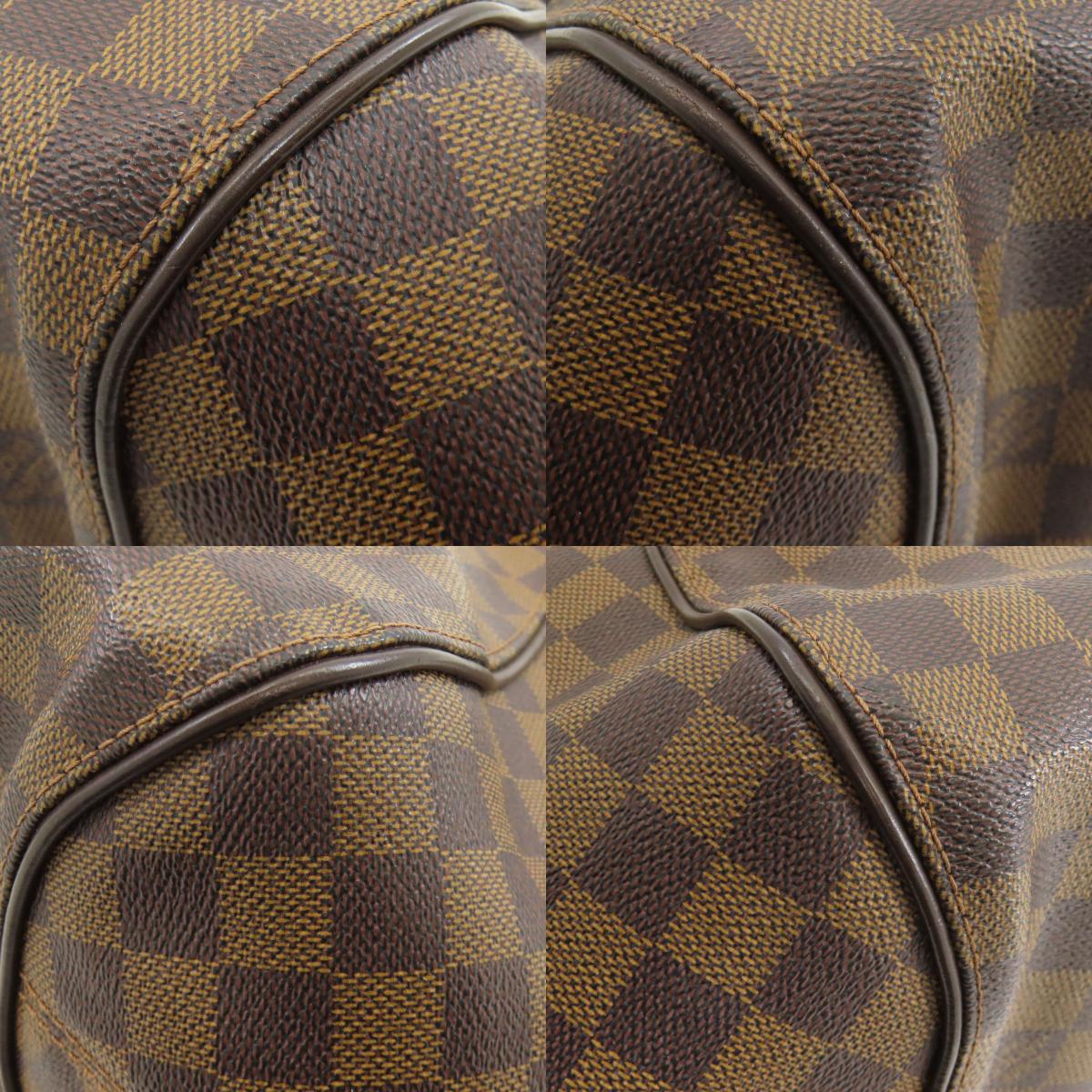 LOUIS VUITTON ルイヴィトン N41541 システィナMM ショルダーバッグ ダミエキャンバス レディース 中古